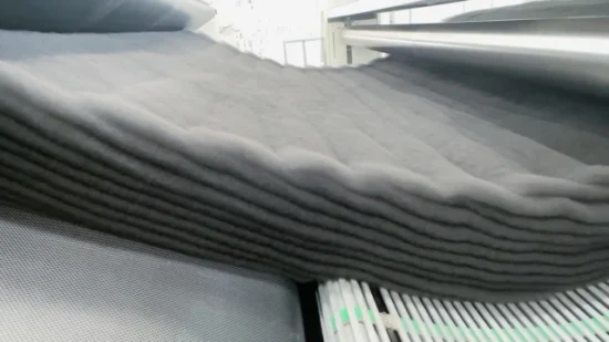 Filament de polyester/polypropylène de couleur noir/blanc spunbonded/fibre discontinue géotextile non tissé aiguilleté pour la filtration, l'isolation, le renforcement
