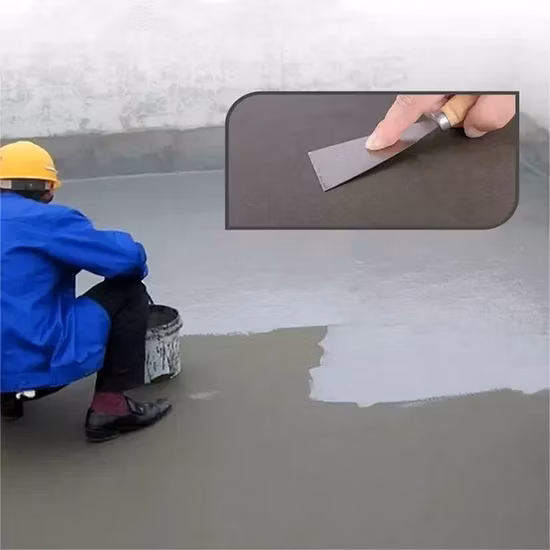 Peinture imperméable composite polymère Js/matériau de construction/revêtement liquide